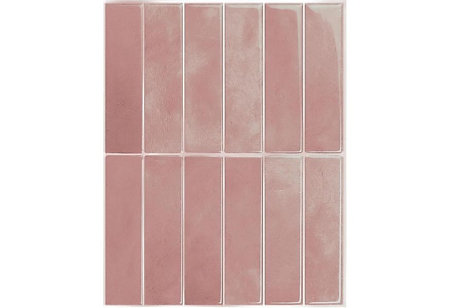 Minicloss Küchenrückwand Fliesenaufkleber Klebefliesen Wandfliesen Metro Fl günstig online kaufen