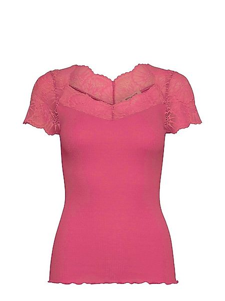 rosemunde Spitzenshirt Beatha Lace Capsleeve T-Shirt wunderschöne elastisch günstig online kaufen