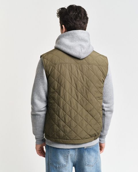 Gant Steppweste "QUILTED WINDCHEATER VEST" mit Wattierung aus recyceltem Po günstig online kaufen