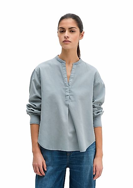 Marc OPolo Langarmbluse loose aus Baumwoll-Satin günstig online kaufen