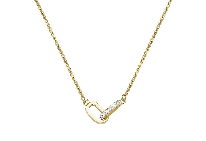 Luigi Merano Collier Mittelteil mit Brillanten, Gold 585 günstig online kaufen