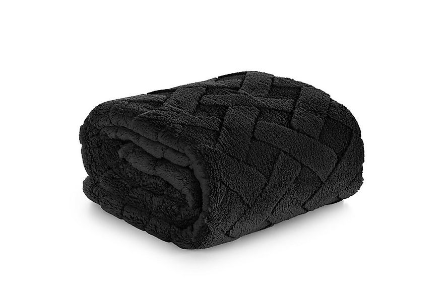 Wohndecke CARO, Design91, Karierte Kuscheldecke ideales Geschenk Weiche, wa günstig online kaufen