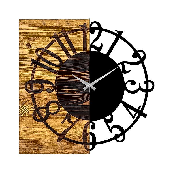 Wallity Wanduhr 100% WOODEN (Thickness: 3 günstig online kaufen