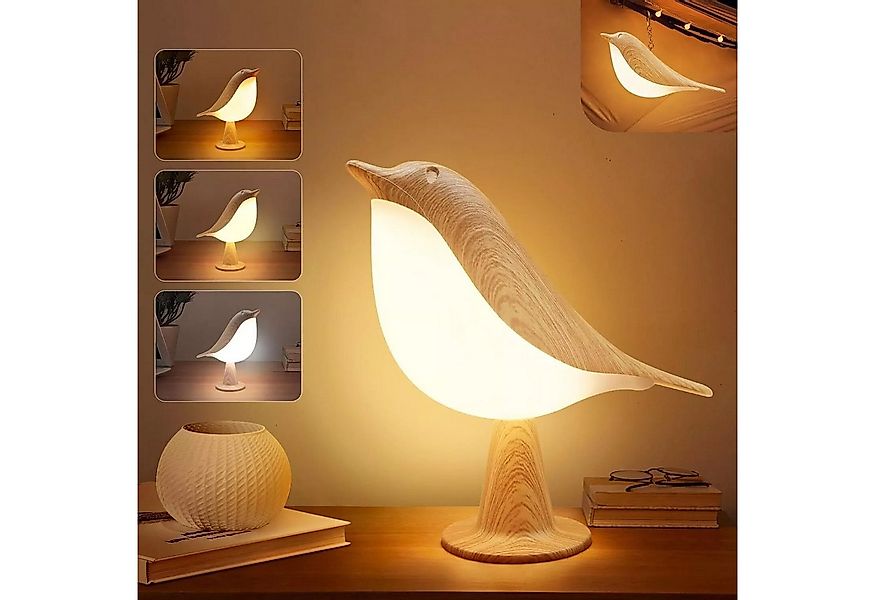 Jibenhome Nachttischlampe LED Nachtlicht Dimmbare,Tischlampe Kabellos Touch günstig online kaufen