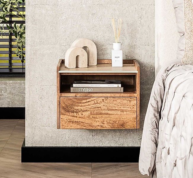 Maison ESTO Nachtschrank Nachttisch hängend „Lino günstig online kaufen