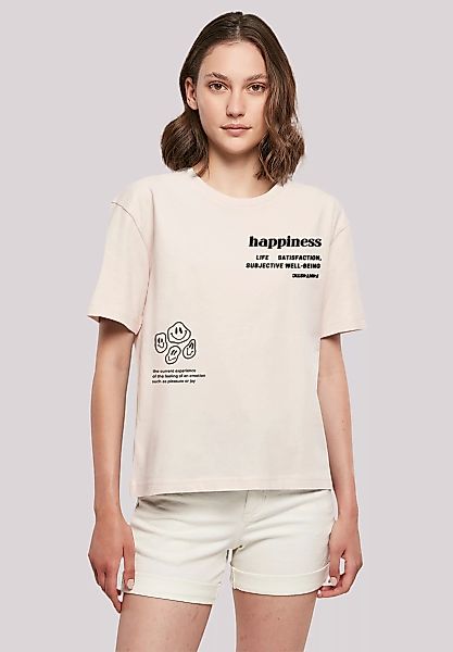 F4NT4STIC T-Shirt "happiness", Print günstig online kaufen