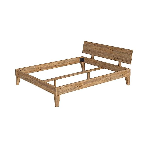 skølm Massivholzbett Asgard aus Eiche (geölt), günstig online kaufen