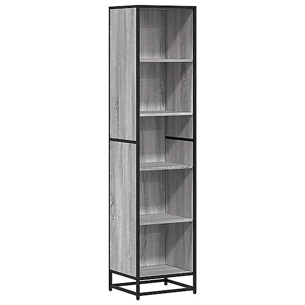 vidaXL Bücherregal Grau Sonoma 40x35x170,5 cm Holzwerkstoff 849142 günstig online kaufen