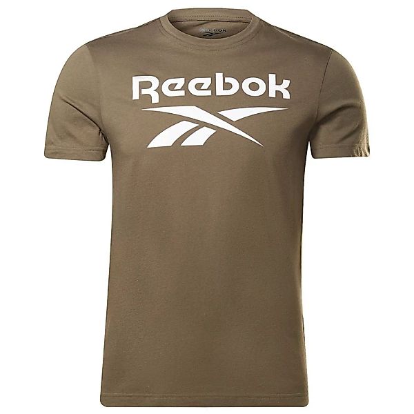 Reebok Ri Big Logo Kurzärmeliges T-shirt XS Army Green günstig online kaufen