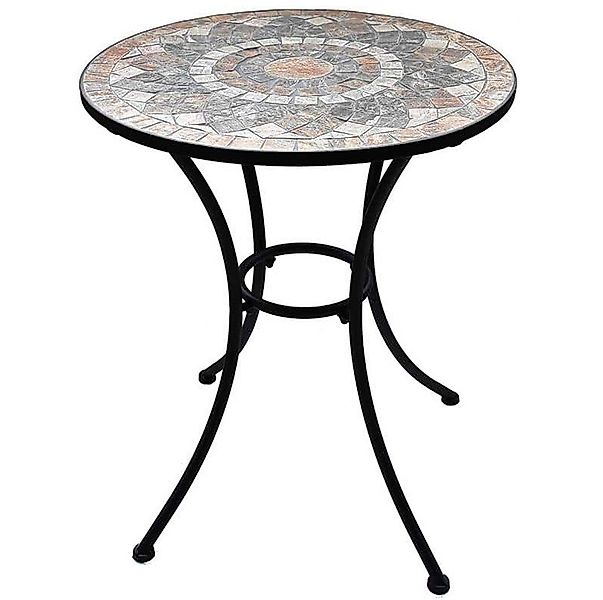 K&L Wall Art Gartenstuhl Mosaiktisch Stein günstig online kaufen