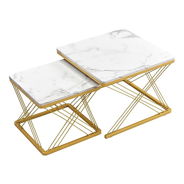 HAUSS SPOLE Couchtisch quadratisches 2-teiliges Set, günstig online kaufen
