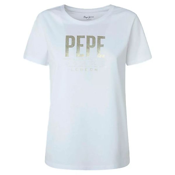 Pepe Jeans Blancas Kurzärmeliges T-shirt XS White günstig online kaufen