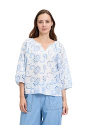 Betty&Co Schlupfbluse "Damen Schlupfbluse mit Stickerei" günstig online kaufen