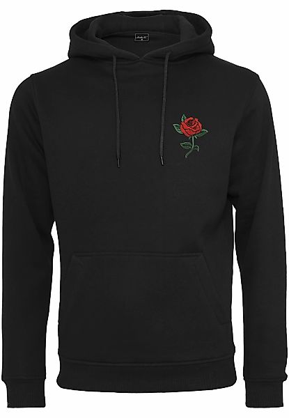 MisterTee Rundhalspullover "MisterTee Herren Rose Hoody" 1 Stk. günstig online kaufen
