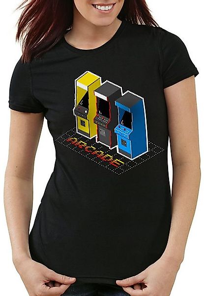 style3 T-Shirt Retro Arcade classic gamer spielhalle automat günstig online kaufen