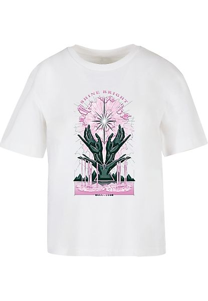 Miss Tee Kurzarmshirt "Miss Tee Damen Shine Bright Tee", (1 tlg.) günstig online kaufen