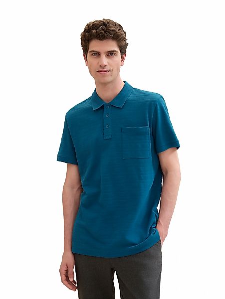 TOM TAILOR Poloshirt, mit Struktur günstig online kaufen