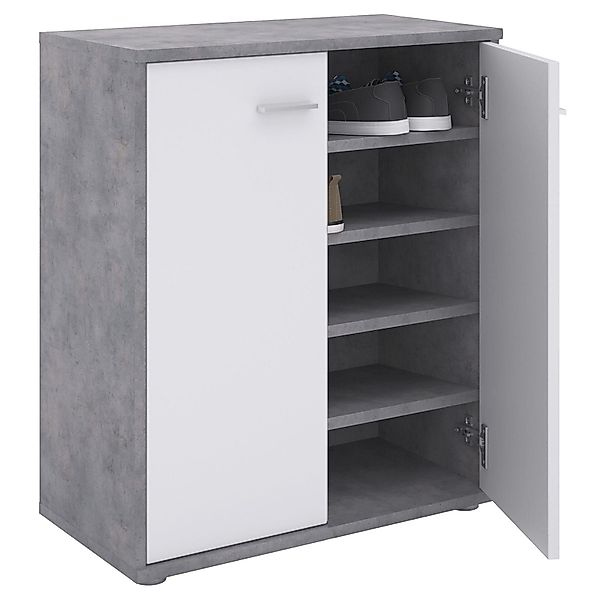 CARO-Möbel Schuhschrank LENNIS Schuhschrank Schuhkommode Aufbewahrung günstig online kaufen