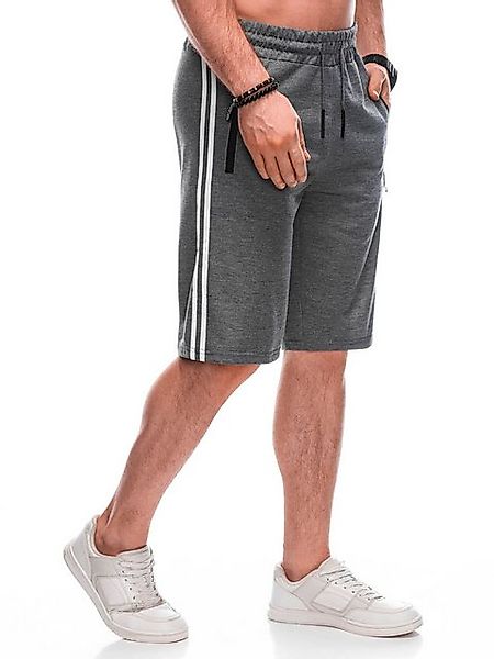 Edoti Sweatshorts Klassische, gerade geschnittene Sweatshorts günstig online kaufen