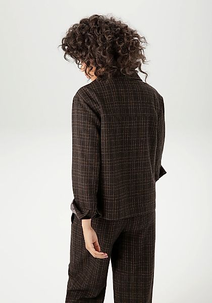 Aniston CASUAL Kurzjacke, im Karo-Dessin mit getupften Futter - NEUE KOLLEK günstig online kaufen