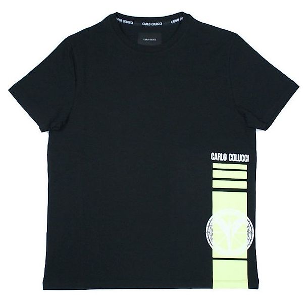 CARLO COLUCCI T-Shirt Neon Print (1-tlg) günstig online kaufen