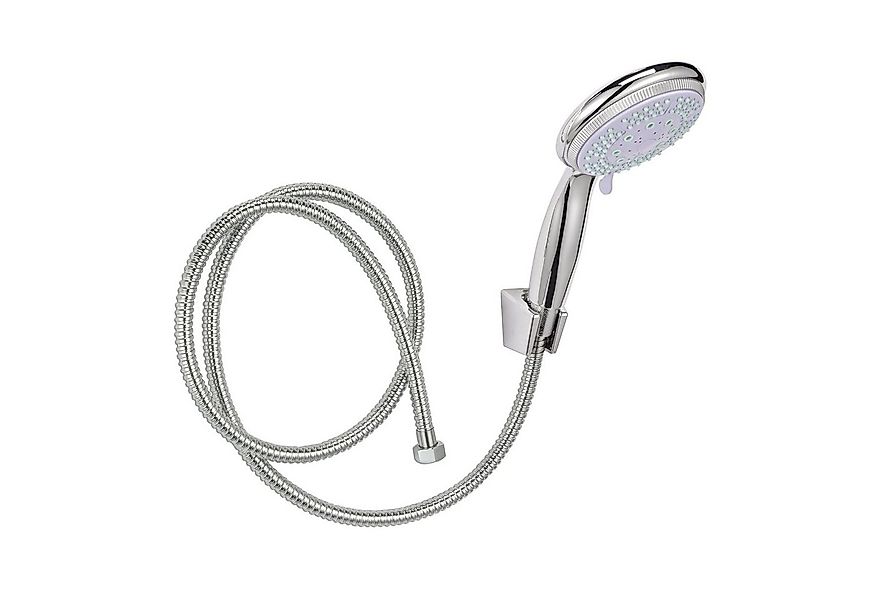 Haushalt International Duschbrause Duschkopf mit 5 Funktionen Ø 11,5 cm ink günstig online kaufen