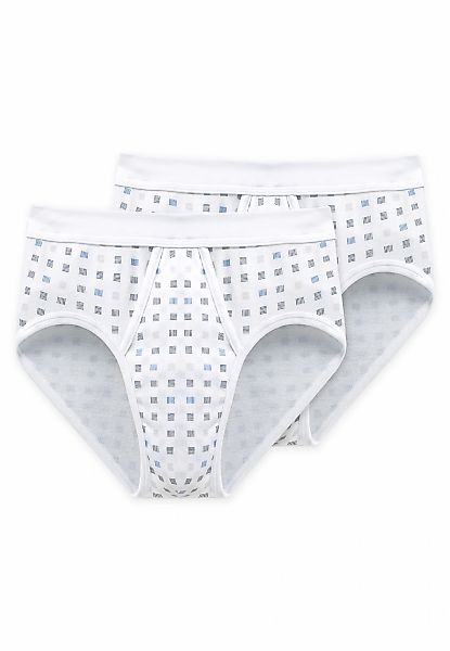 Schiesser Slip "Essentials", (2er Pack), mit Eingriff, Feinripp-Qualität, S günstig online kaufen
