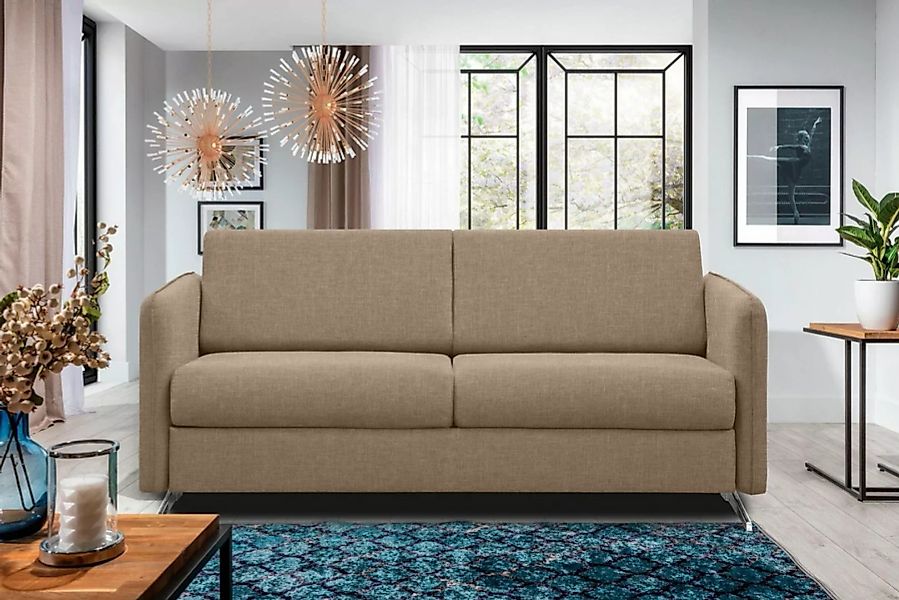 Stylefy 3-Sitzer Sherlock, Sofa, 2-Sitzer, mit Bettfunktion, frei im Raum s günstig online kaufen