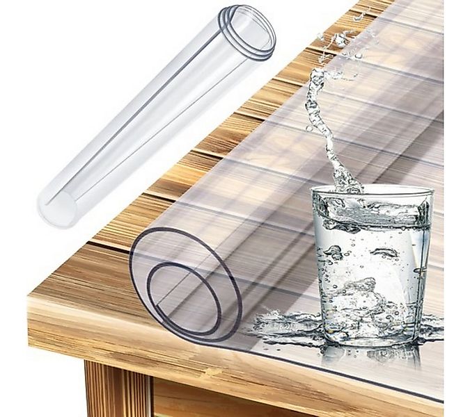 Ruhhy Tischdecke Premium Tischdecke Tischschutz Tischmatte glasklar (Vielse günstig online kaufen