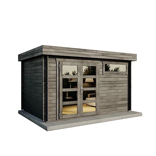 Alpholz Gartenhaus Holz Set - Leandro-28 günstig online kaufen