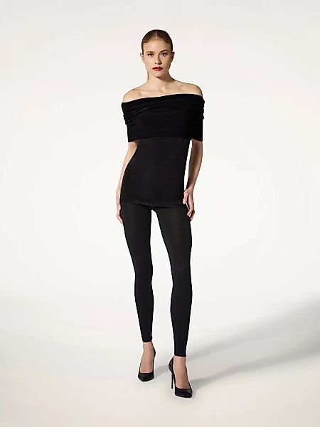 Wolford - THE W.O.W. WOOL-FORD LEGGINGS, Frau, black, Größe: L günstig online kaufen