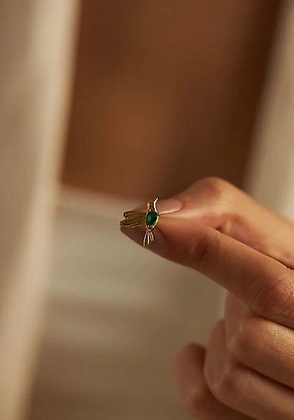 Einzelstück Ohrstecker-Set Dove Ohrstecker 925 Sterling Silber günstig online kaufen