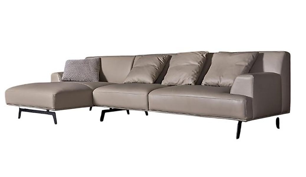 Xlmoebel Sofa Luxuriöses Wohnpolster in L-Form mit Ledergarnitur aus Italie günstig online kaufen