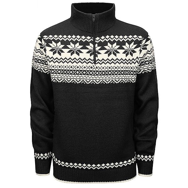 Brandit Troyer Norweger Stehkragen Sweater S Black günstig online kaufen