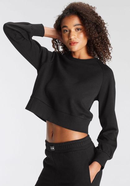 LSCN by LASCANA Sweatshirt mit Ziernähten, günstig online kaufen