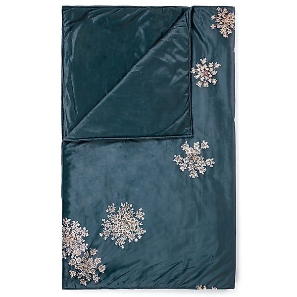 Wohndecke Tagesdecke Lauren Indigo Blue, Essenza, günstig online kaufen