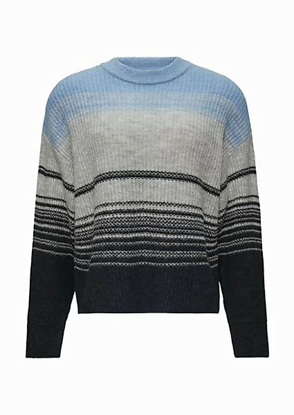 s.Oliver Strickpullover Gestreifter Strickpullover im Relaxed Fit günstig online kaufen