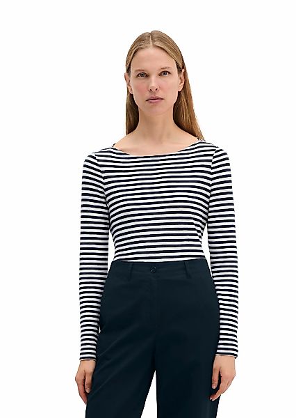 Marc OPolo Langarmshirt mit leichtem U-Boot-Ausschnitt günstig online kaufen