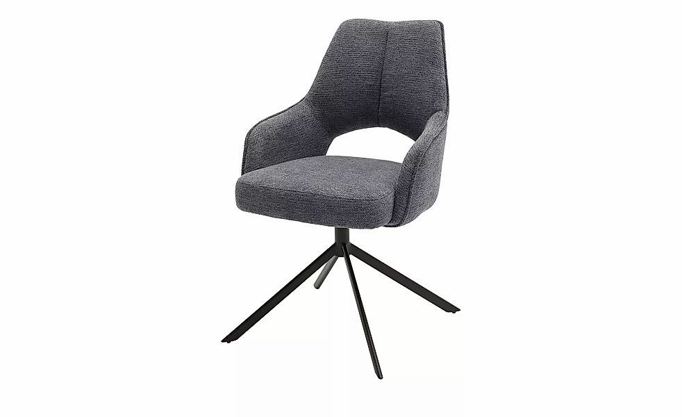 Armlehnstuhl  drehbar Gory ¦ grau ¦ Maße (cm): B: 57 H: 89 T: 66.0 Stühle > günstig online kaufen