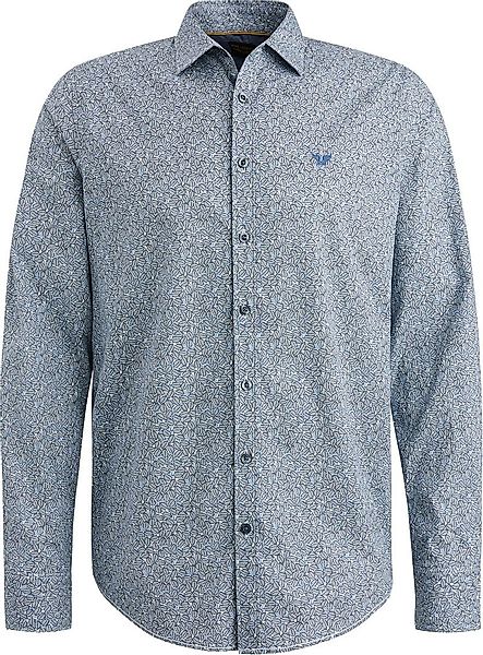 PME Legend Hemd Druck Blau - Größe M günstig online kaufen