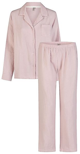 By Louise Schlafanzug Cosy Lounge (Set, 2 tlg., 2-teilig) Damen Pyjama lang günstig online kaufen