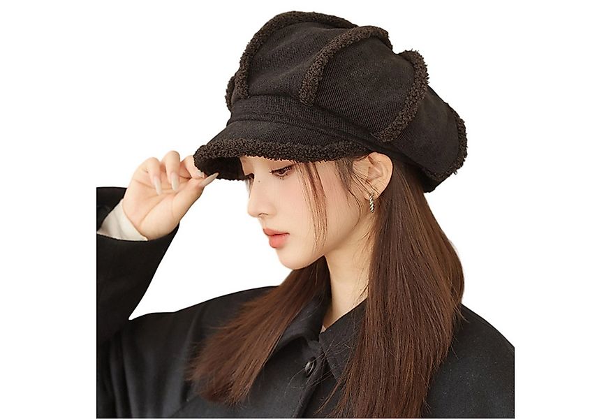 Refttenw Baskenmütze Damen Dicke Warme Ballonmütze Retro Klassische Künstle günstig online kaufen