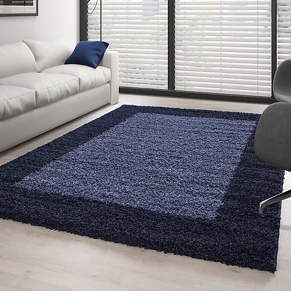 Carpettex Hochflor-Teppich Bordüre Design, Läufer, Höhe: günstig online kaufen