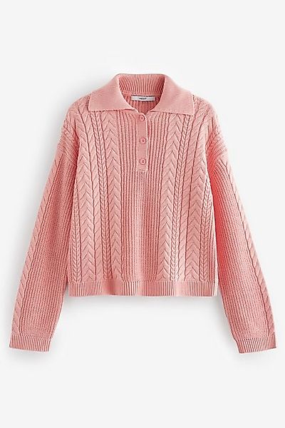 Next Polokragenpullover Strickoberteil mit Polokragen (1-tlg) günstig online kaufen