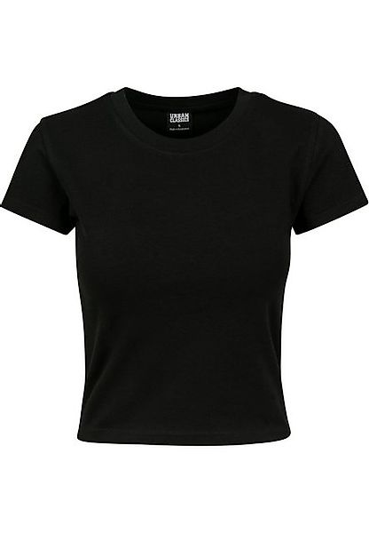 URBAN CLASSICS T-Shirt Urban Classics Damen Ladies Stretch Jersey Cropped T günstig online kaufen