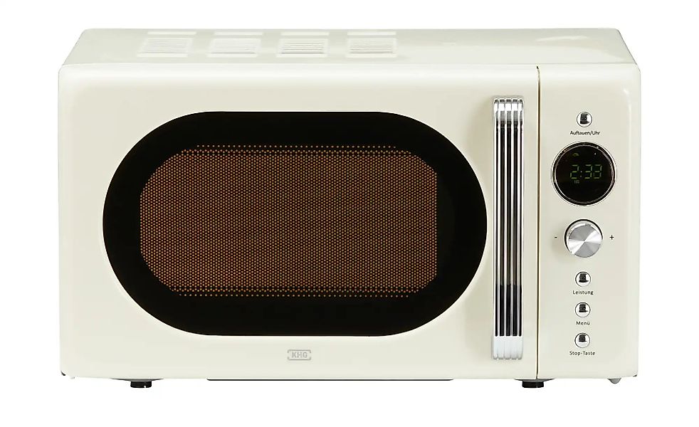 KHG Mikrowelle  MW-20R2(C) ¦ creme ¦ Metall lackiert,Metall,Kunststoff,Glas günstig online kaufen
