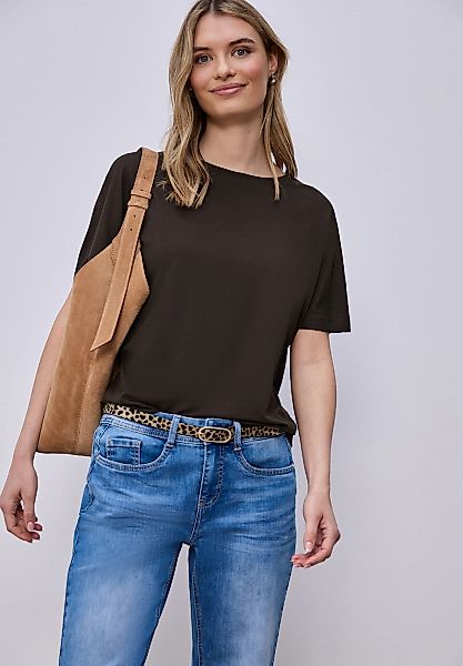 STREET ONE T-Shirt mit Stretchanteil günstig online kaufen