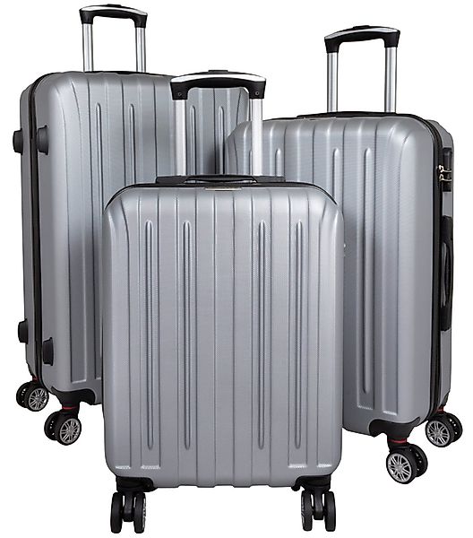 Trendyshop365 Kofferset Dallas, 4 Rollen, (Hartschale, günstig online kaufen