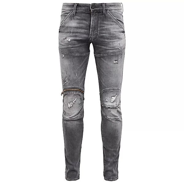 G-star 5621 3d Zip Knee Skinny Originals Jeans 31 Vintage Ripped Basalt günstig online kaufen