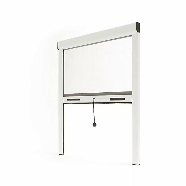 Avosdim Insektenschutzrollo für Fenster Aluminium 150cm x 160cm Weiß günstig online kaufen